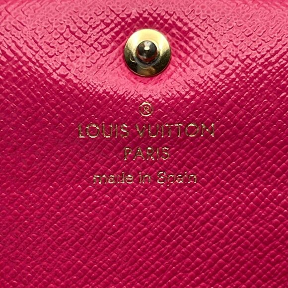 Louis Vuitton  Monogram Bloom Flower Emilie Wallet - Fuchsia - Preowned - Picture 15 of 15